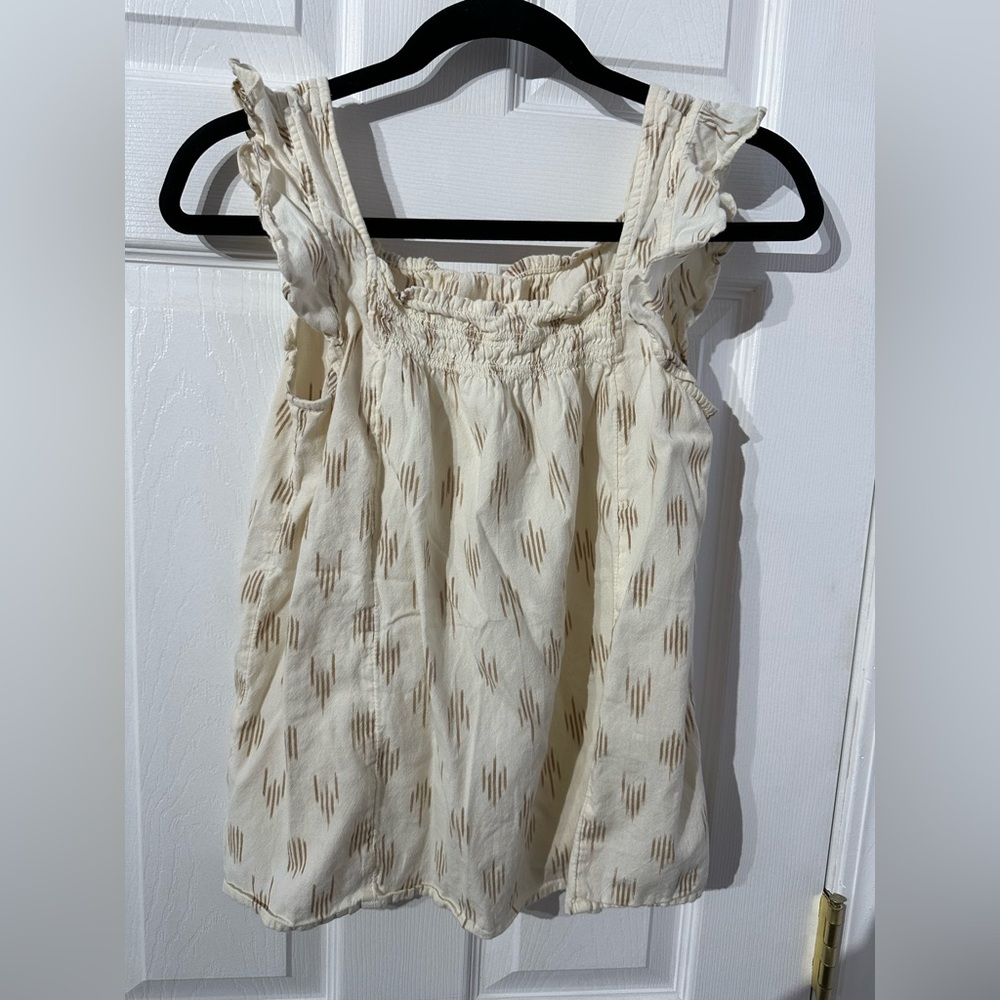 Madwell Women's Patterned Flowy Tank Top (XS) - Picture 2 of 13